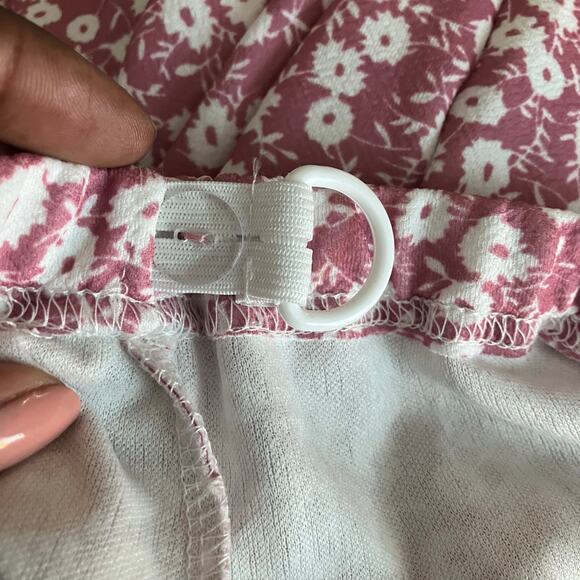 Floral Midi Skirt with Split - Picture 3 of 4